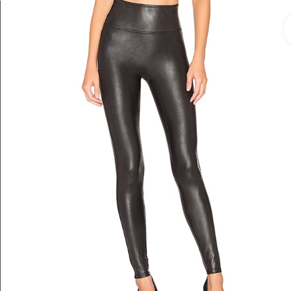 Spanx Faux Leather Leggings